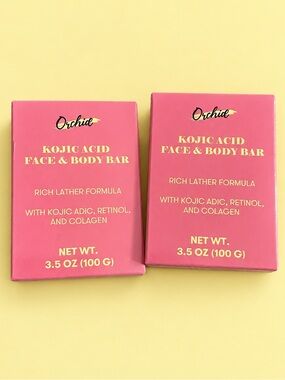 Orchid Kojic Acid Face & Body Bar